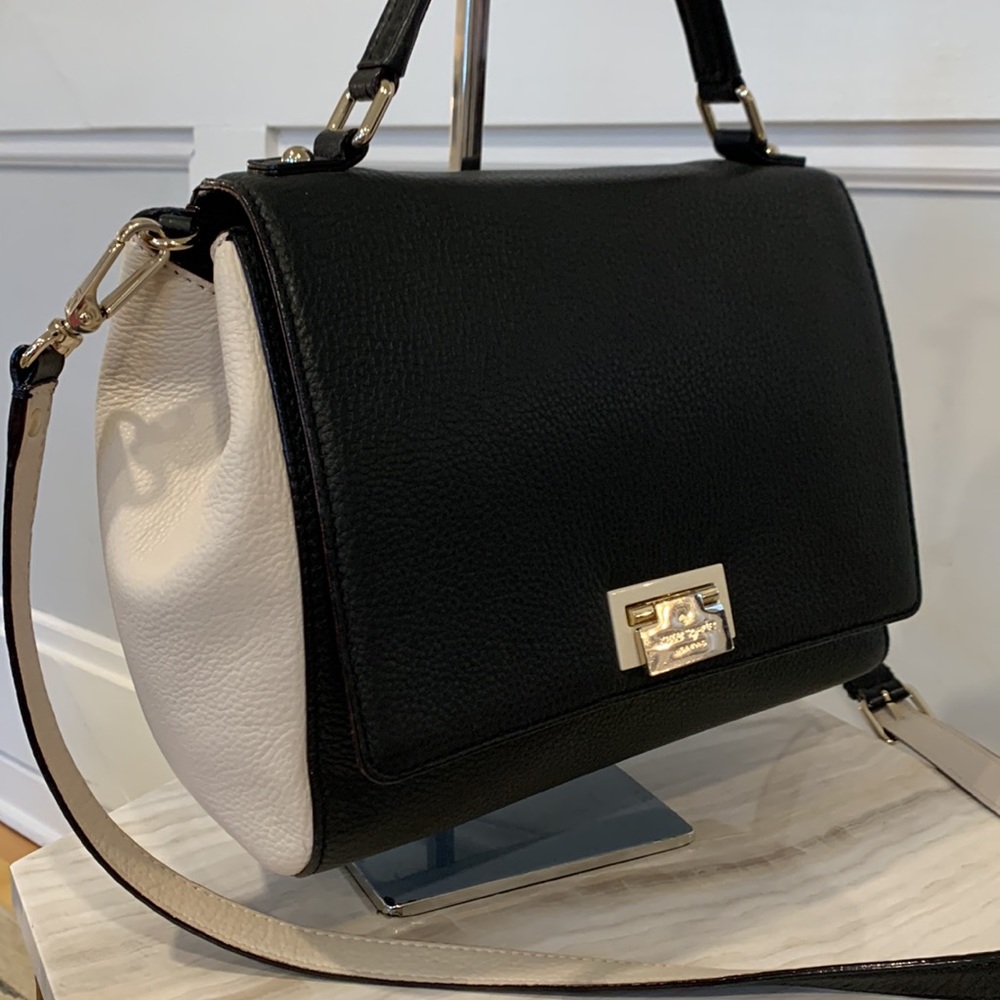 Kate Spade Magnolia Park Laurel Soft Pebbled Leather Satchel/Crossbody NWOT